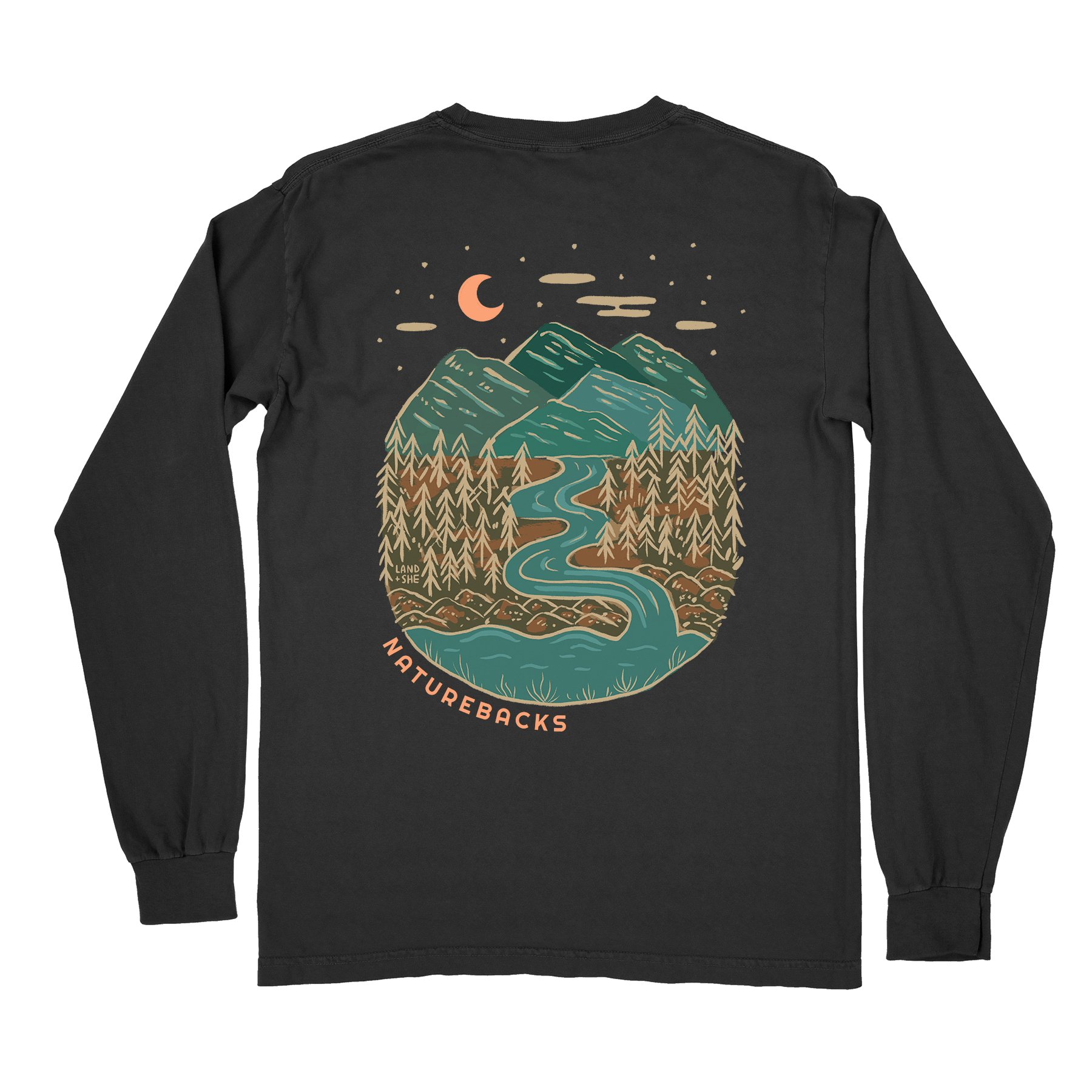 Evergreen Long Sleeve (Black)