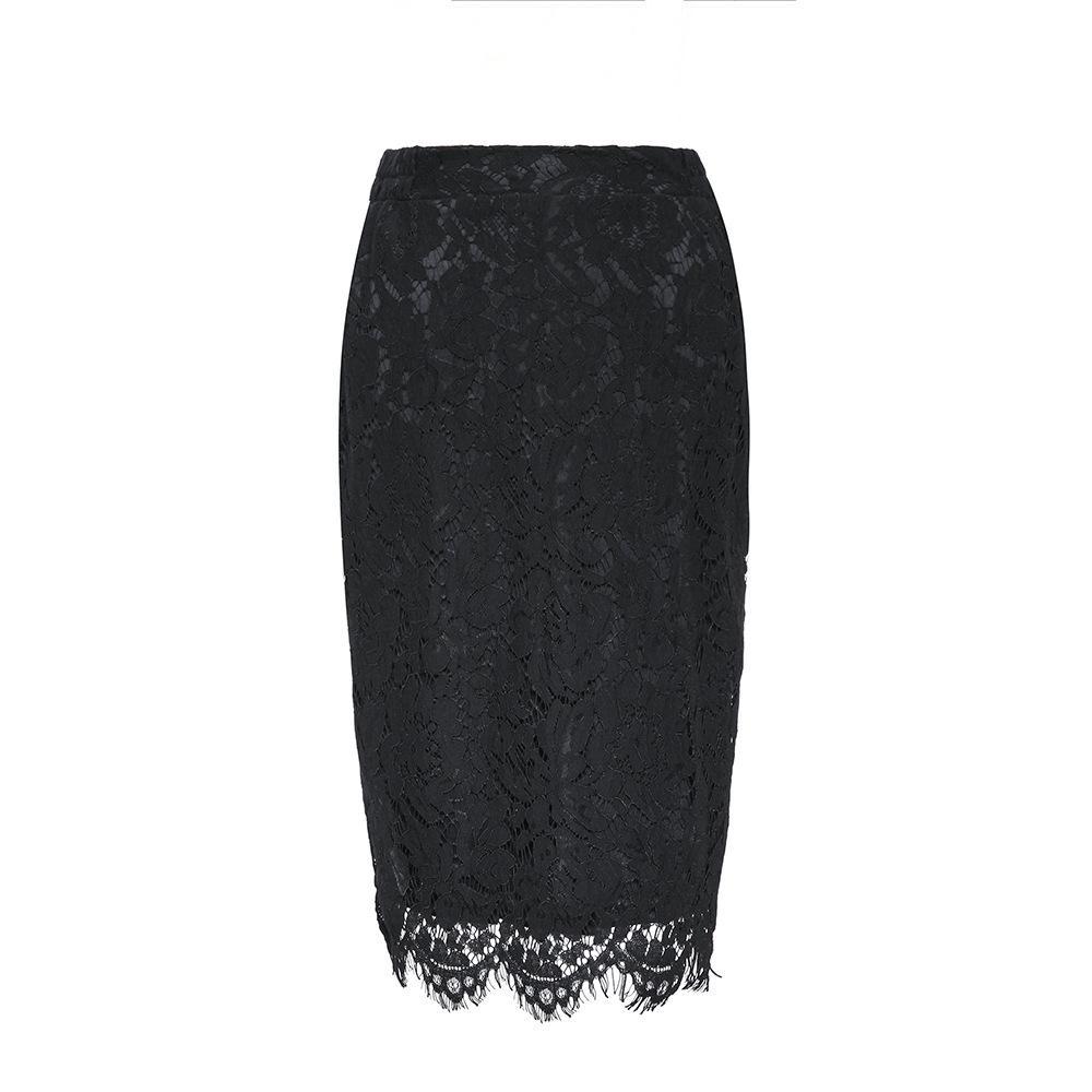 Floral Lace Fancy Hem Pencil Skirt – THEONE APPAREL