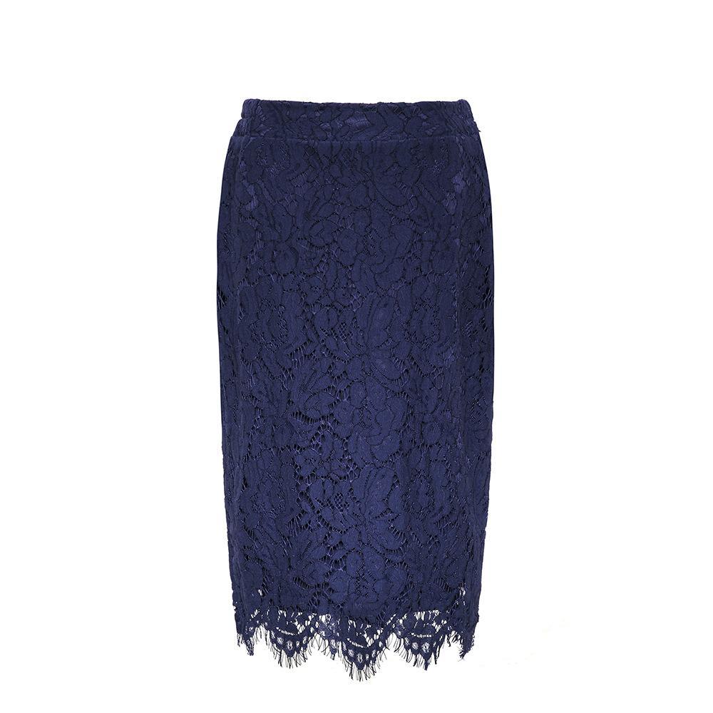 Floral Lace Fancy Hem Pencil Skirt – THEONE APPAREL
