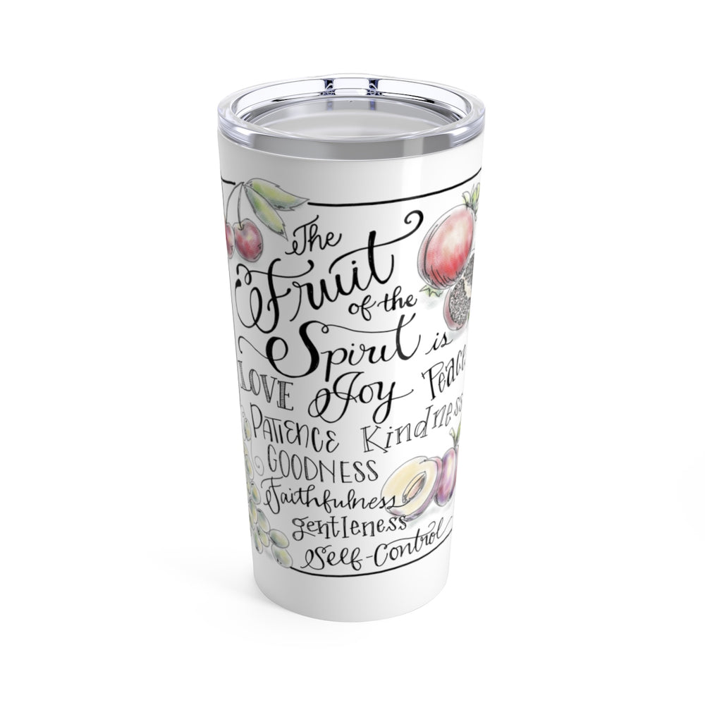 Fruit of the Spirit 20oz Glass Tumbler