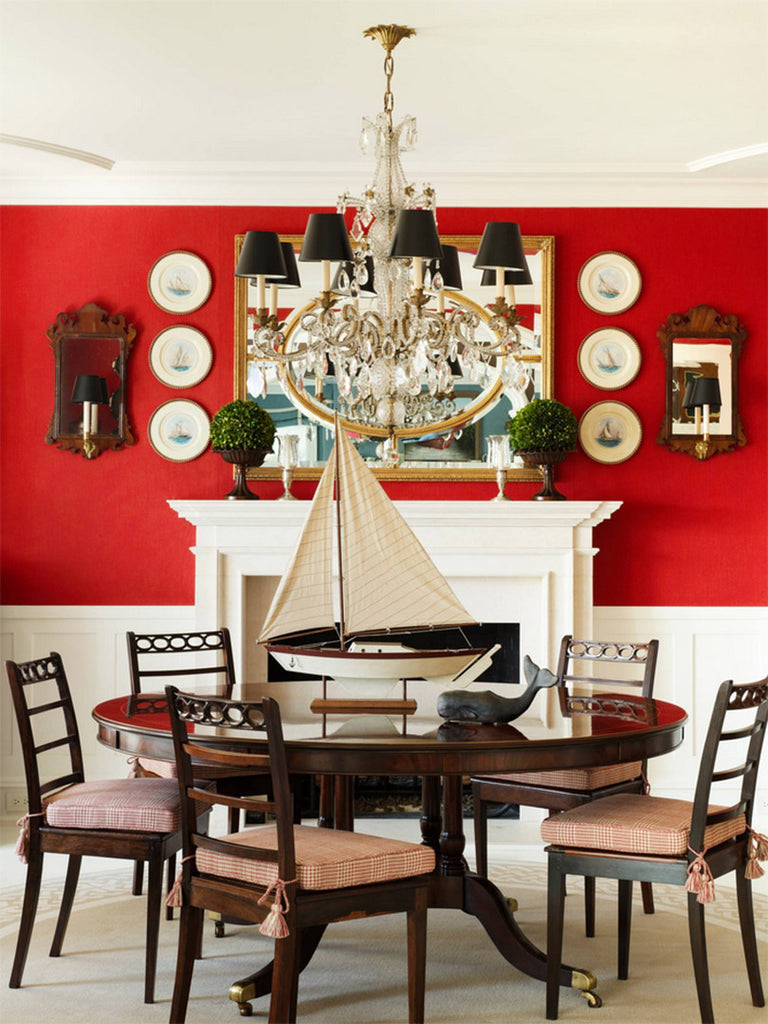 Red Dining Room - Anthony Baratta