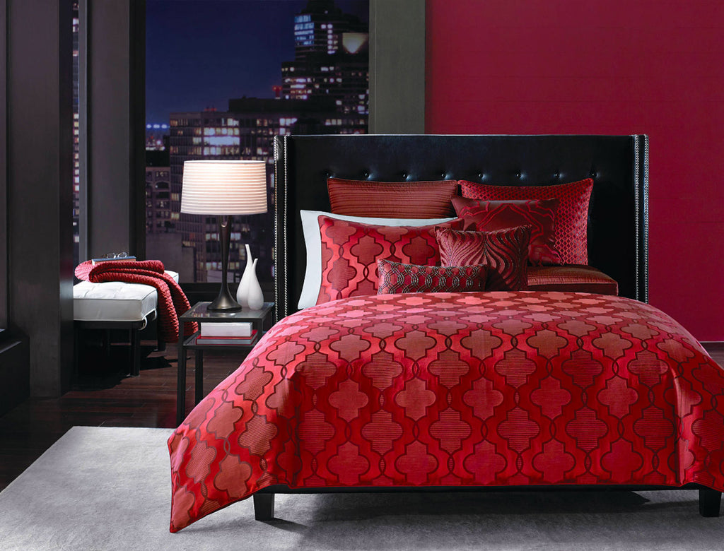 Red Bedroom - Macy's Hotel Collection