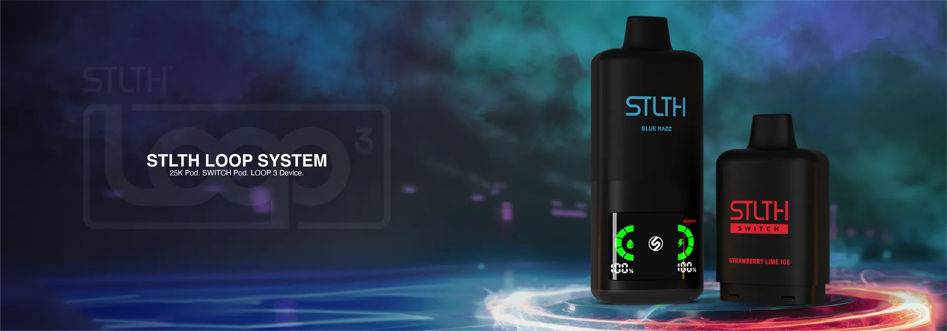 New STLTH LOOP 3 Vape Battery