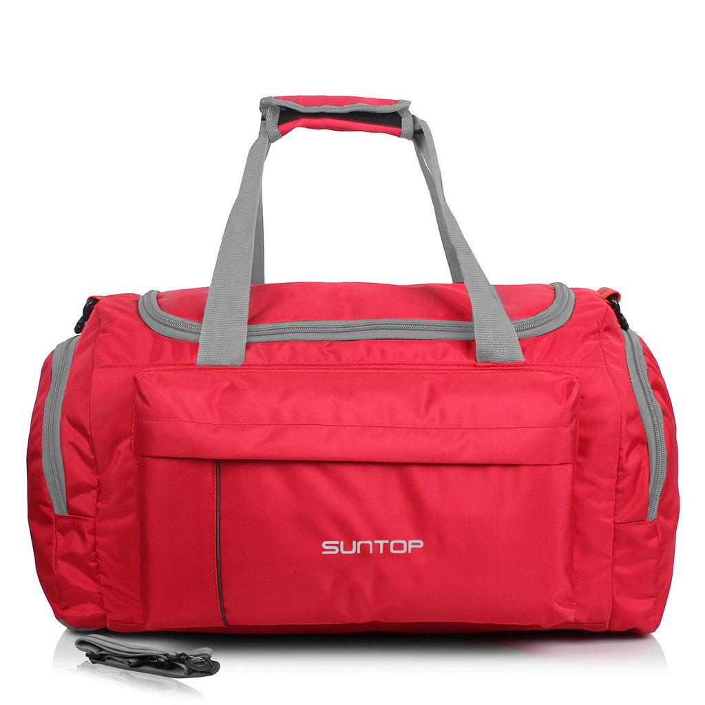 Suntop Alive 40 Ltr Travel Duffel Bag (Chilli Red)