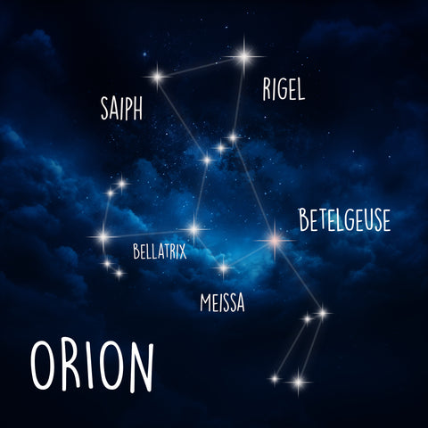 orion constellation star names