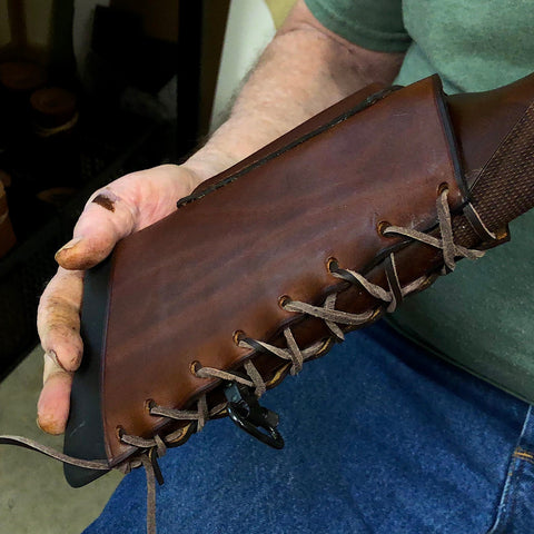 No Drill Harnessed Sling for Lever Action Rifles  Rick Lowe Custom  Leather, Harnessed Rifle Slings, Custom Sheaths