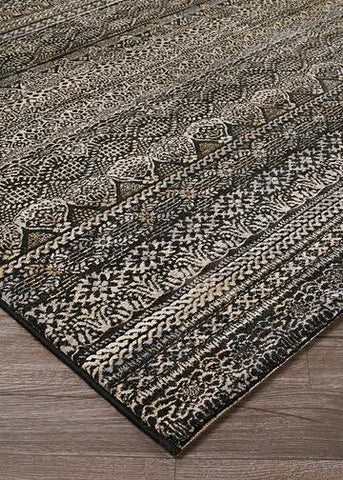 black area rug