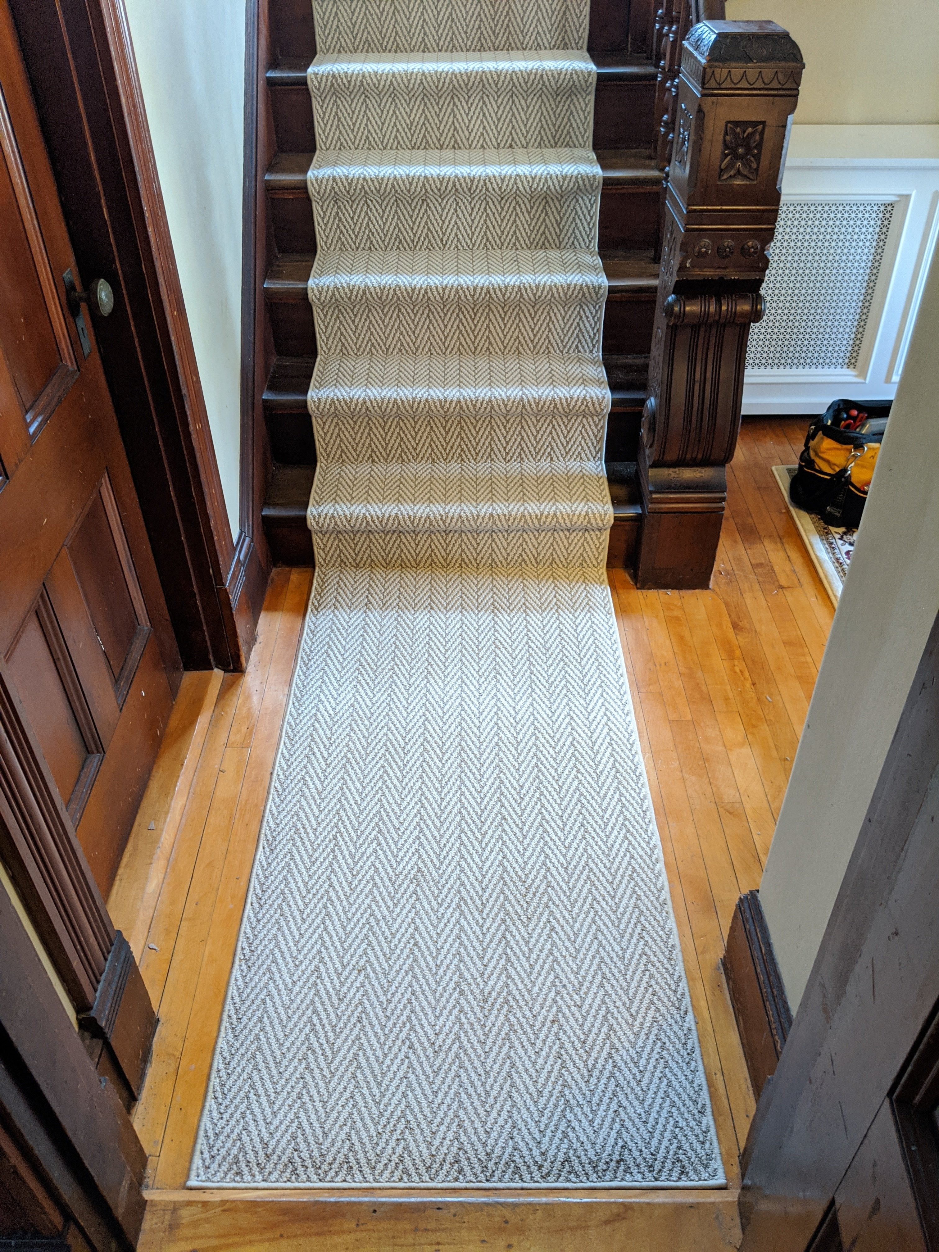 Only Natural Herringbone Plaza Taupe Z6877 752 Area Rugs And Stair Run