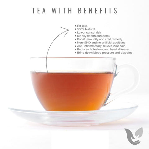 benefits of low caffeine tea