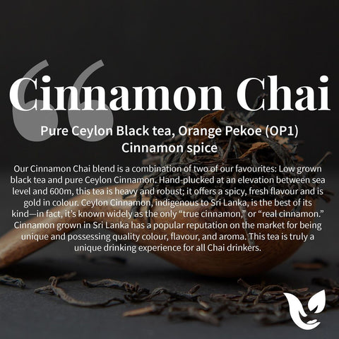 Description of Cinnamon chai