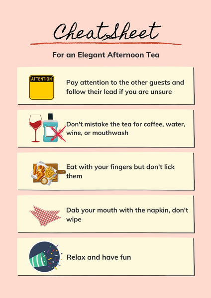 Simple Rules for Afternoon Tea