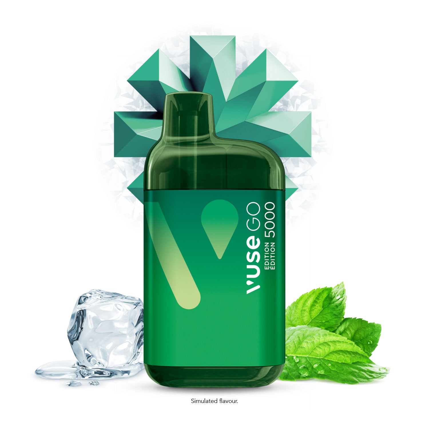 Vuse GO Edition 5000 - Spearmint Ice - Fat Panda Webstore product image