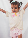 MINI colorblock toddler tee