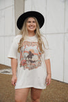 Cream Yellowstone Oversized Tee