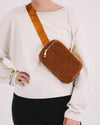 Bum Belt Sherpa Bag in Burnt Caramel