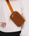 Bum Belt Sherpa Bag in Burnt Caramel