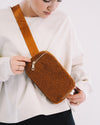 Bum Belt Sherpa Bag in Burnt Caramel