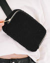 Bum Belt Sherpa Bag in Black