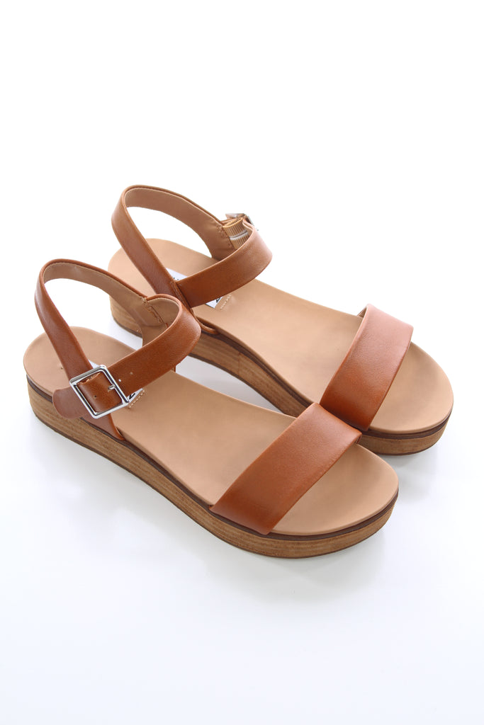 Brown Platform Sandals - Steve Madden 