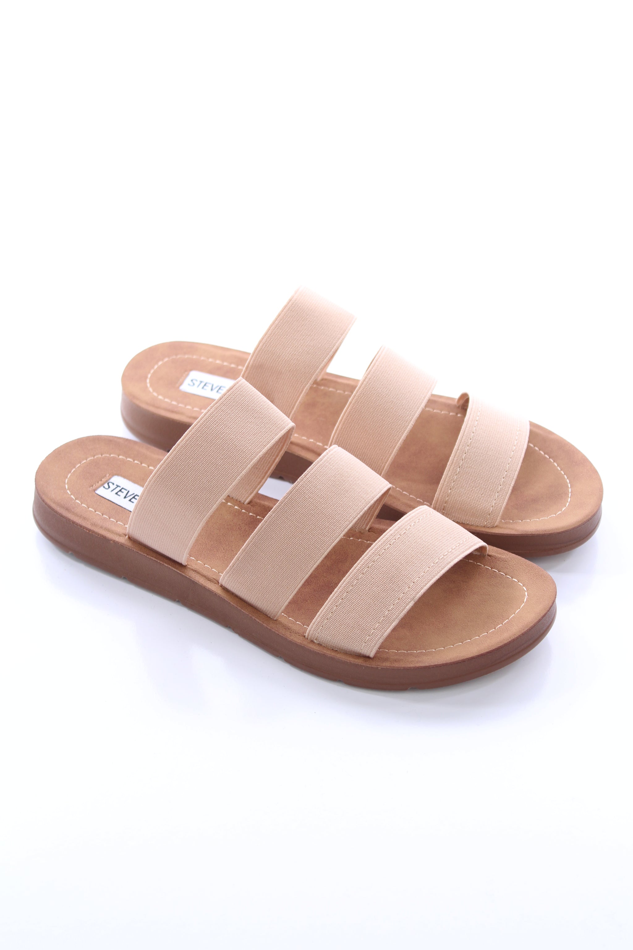 steve madden elastic sandals