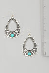 Antique Western Teardrop Earrings