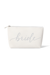 Bride Makeup Bag in White