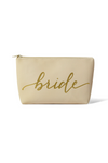 Bride Makeup Bag in Cream