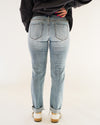 Frankie Mid Rise Girlfriend Jeans