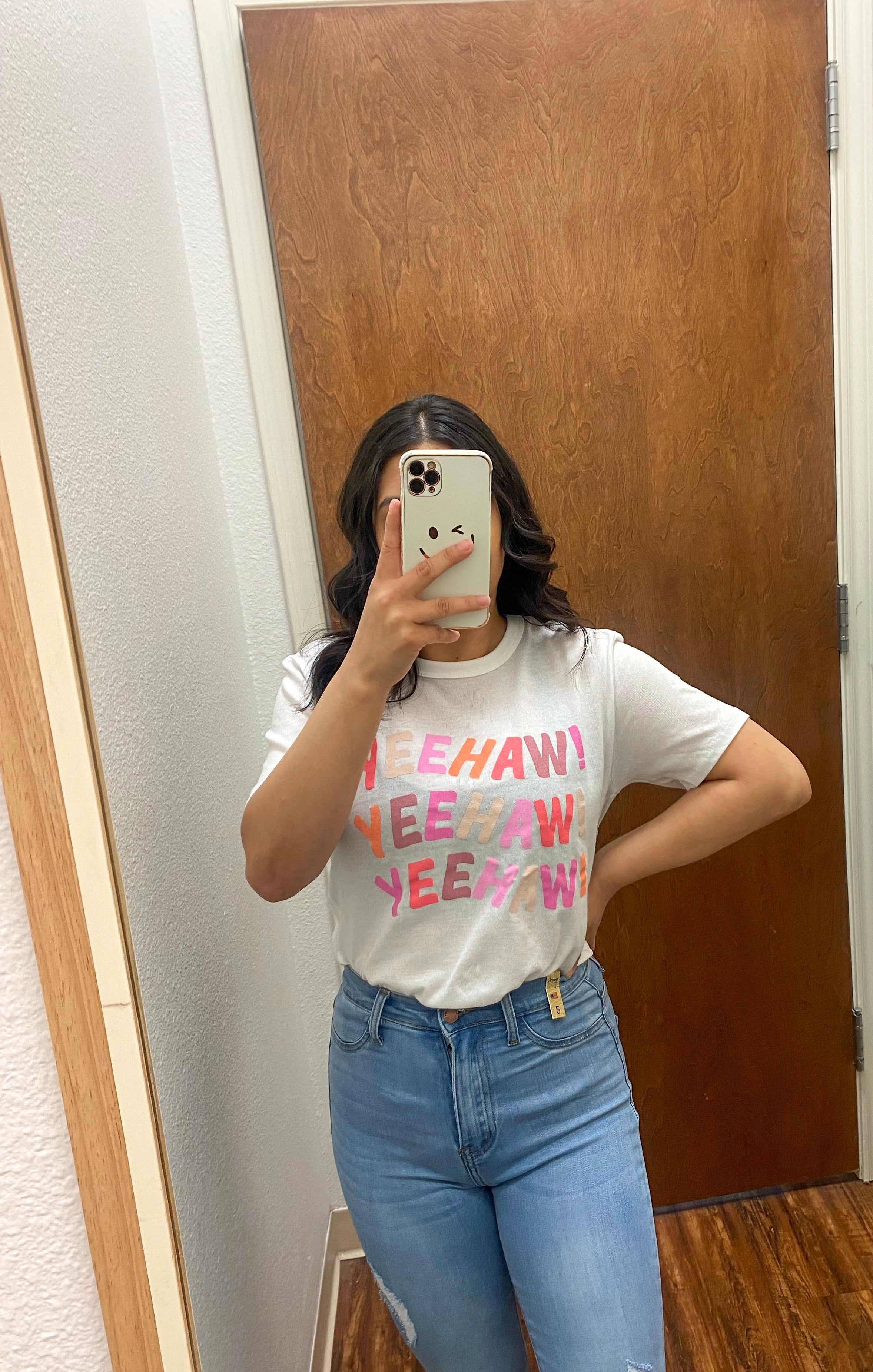 Yeehaw Multi Color Tee