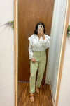 Pistachio High Waisted Pants