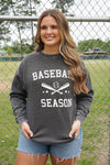 Baseball Season Campus Crew Sweatshirt