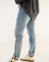 Frankie Mid Rise Girlfriend Jeans