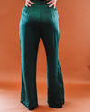 Pine Satin Wide Leg Pants