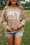 Hey Batter Batter Corded Sweatshirt