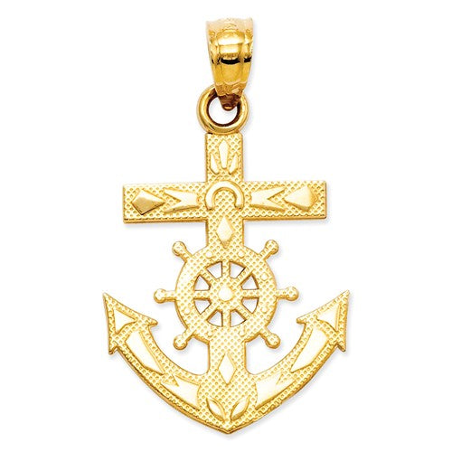 14k mariners cross