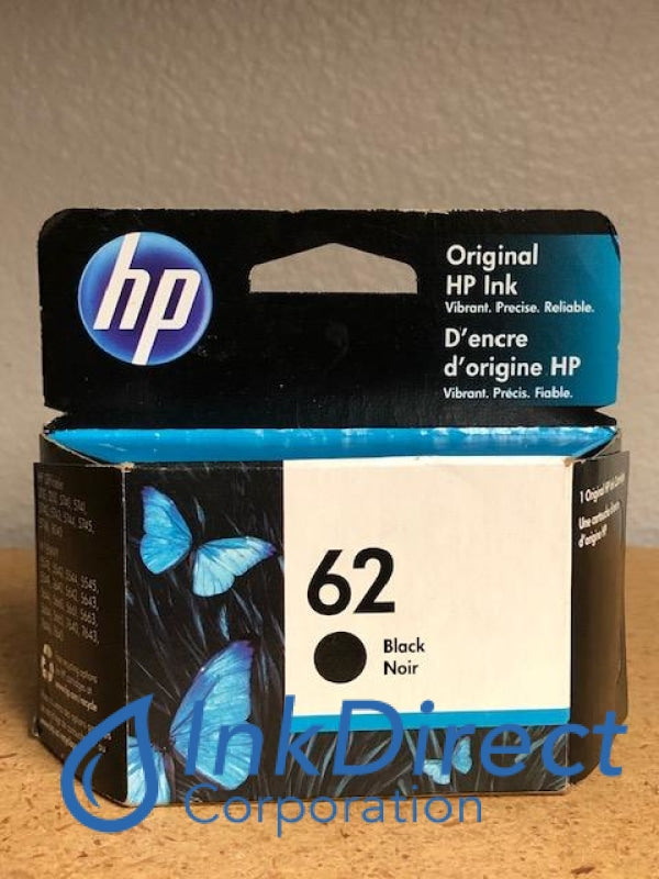 Hp C2p04an Hp 62 Ink Jet Cartridge Black Envy 5540 5660 5665 7640