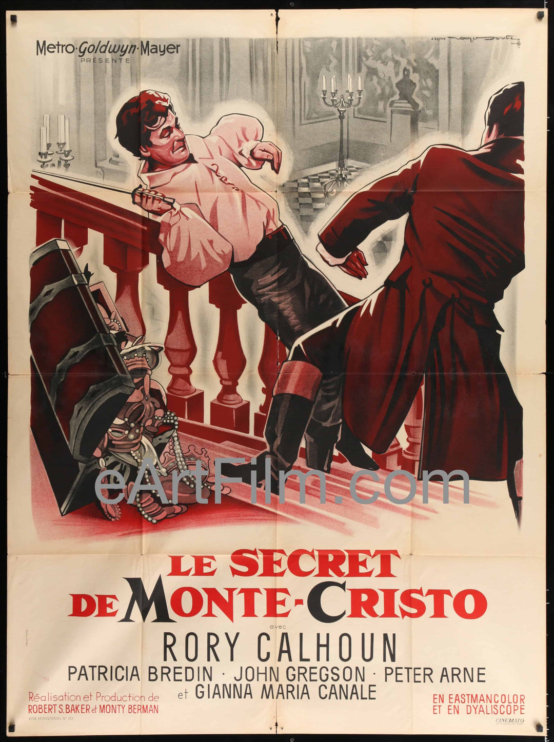 Visconti's Le Notti Bianche original movie poster French R60s 23x31 –