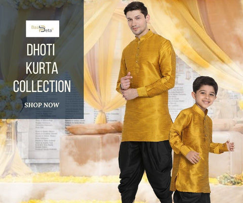 ethnic wear for father and son