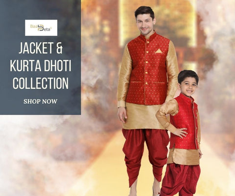 ethnic wear for father and son