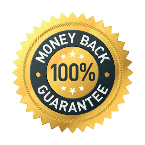 100% Money back Guarantee