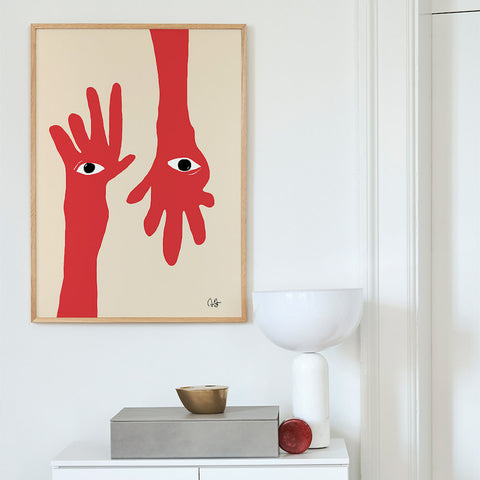 Hamsa Hands Print | Paper Collective | Insidestore 