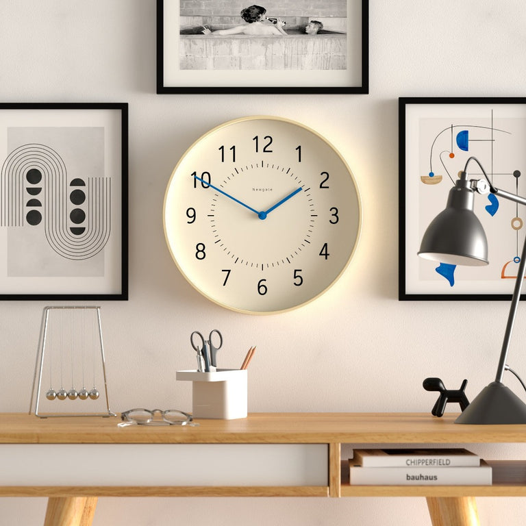 HAY Wall Clock, blue