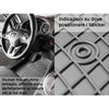 Set Tappetini Tappeti per AUDI A6 C6 lift 2006-2011 su misura in gomma TIPO B