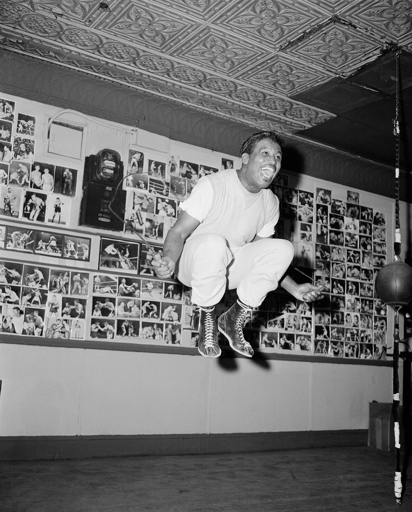 Sugar Ray Robinson is part of jump rope history in boxing (Image: AP).