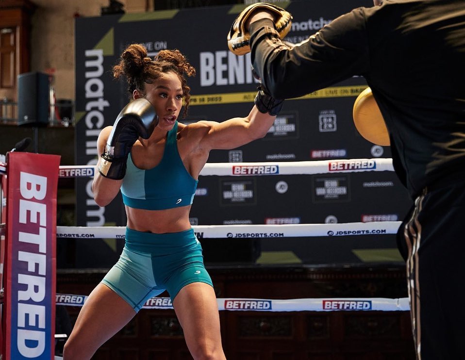 Alycia Baumgardner has become a leading star in women's boxing (Image: Matchroom Boxing).