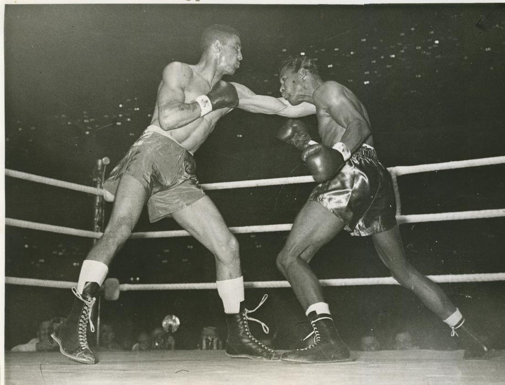 Randy Turpin famously dethroned the great Sugar Ray Robinson in London.