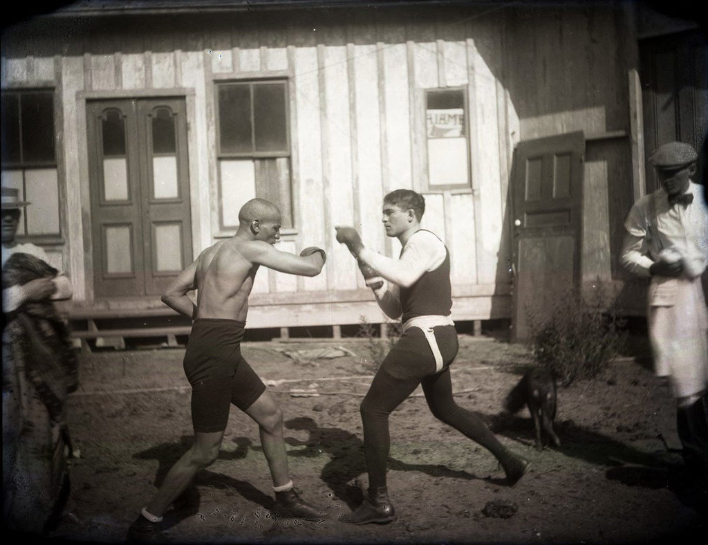 Joe Gans made Black boxing history (Image: Dana Studio).