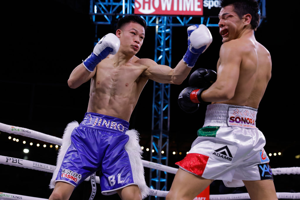 Brandun Lee moved to 28-0 with a hard-fought win (Image: Showtime Boxing).