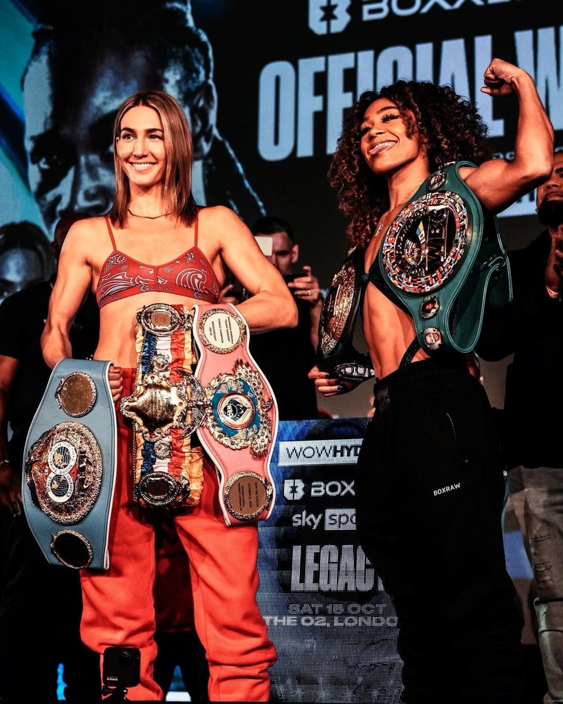 Alycia Baumgardner and Mikaela Mayer could meet again in a rematch (Image: DAZN).