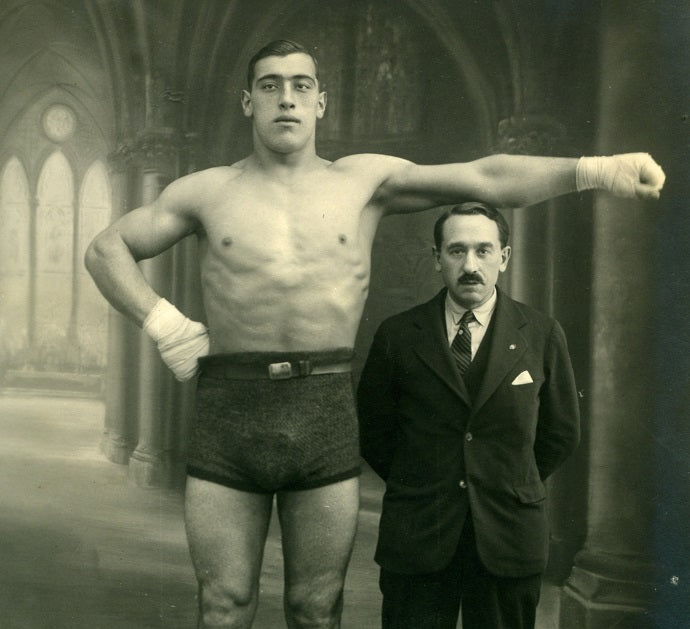 Primo Carnera was in deep with the boxing mafia in his career (Image: Luminosity Italia).